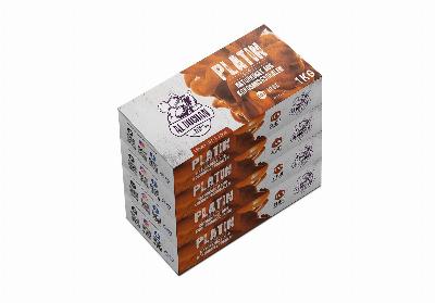 Al Duchan Shisha-Kohle 10 Kg - Kokosnussschalen-Naturkohle, Geschmacksneutral, 640 Würfel (26x26x26 Mm)